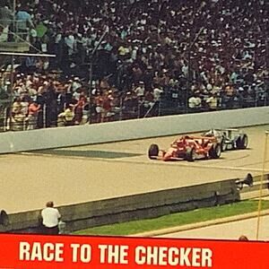 Race to the Checker, Rahal & Cogan at Indy 500, 1992 Legends of Indy, #94, NM+